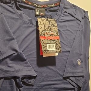 Spyder Men's Blue Active Shirt